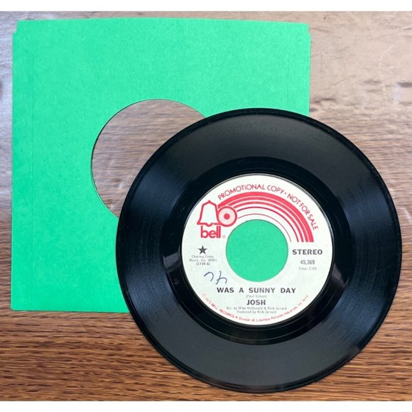 Josh Was A Sunny Day 45 Rock Promo Bell 45-369 - Picture 3 of 4